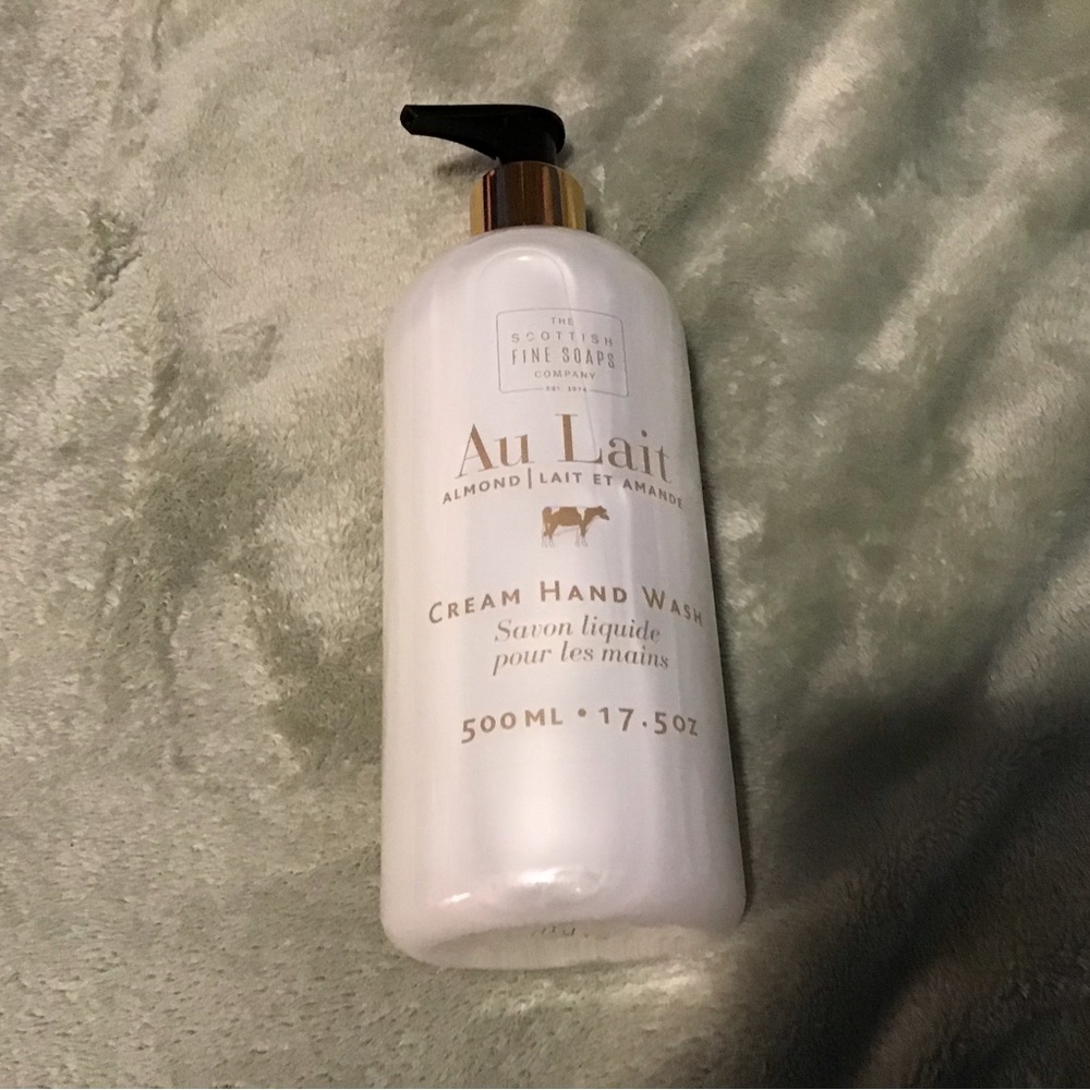 The Scottish fine soaps company almond cream hand wash 17.5 oz new